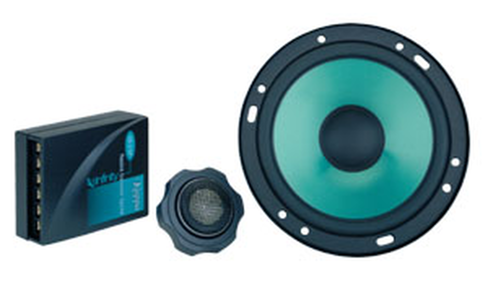 KAPPA 60.2CS - Black - 6.5 inch & 1 inch Component System - Hero